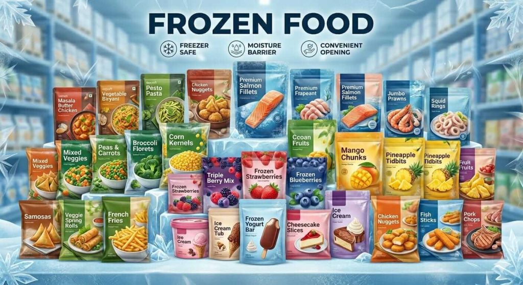 Flexible Packaging is Ideal for Frozen Foods