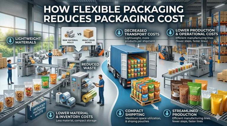 Flexible Packaging Reduces Packaging Costs